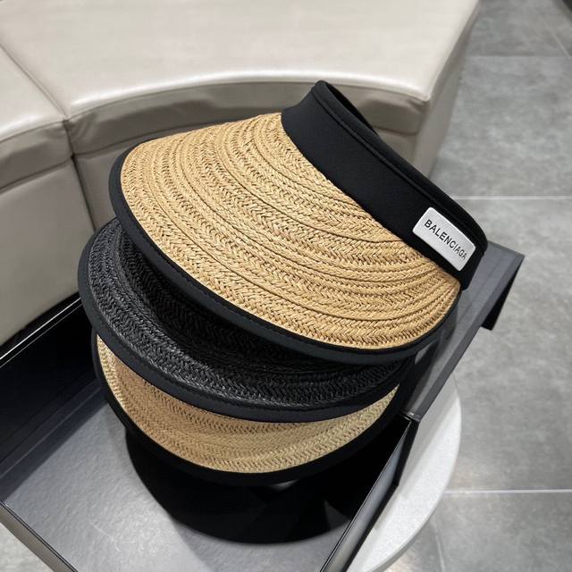 最新巴黎世家balenciaga 空顶遮阳帽 最好品质的 休闲大方 大家自己对比哦帽子草帽渔夫帽棒球帽