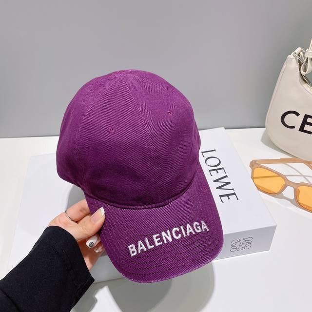 新品balencia*A 巴黎世家联名款新款棒球帽 现货秒发简约时尚超级无敌好看的帽子 原单货比起其他帽子的优势 帽子针织帽渔夫帽棒球帽
