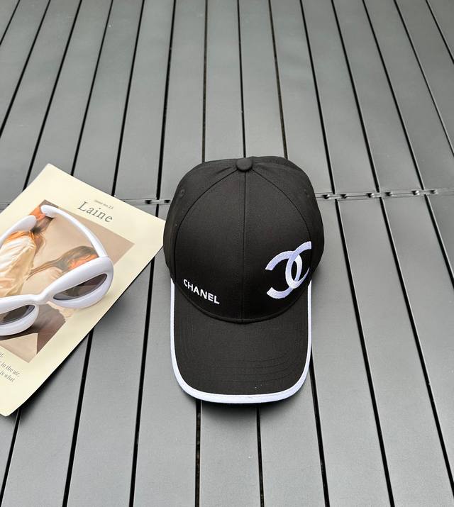 Chanel 早春原单棒球帽 Logo小香经典简约 时尚休闲设计 跑量新品 质量超赞 时尚百搭帽子渔夫帽棒球帽针织帽