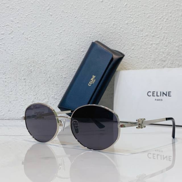 凯旋门简约款 低调又奢华 Celine* Cl40069U Size:57-21-140眼镜墨镜太阳镜