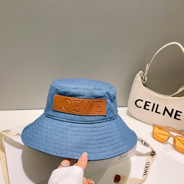 Loewe 罗意威 专柜新品渔夫帽 牛仔帽 原单品质 内标齐全 头围57Cm帽子渔夫帽棒球帽针织帽