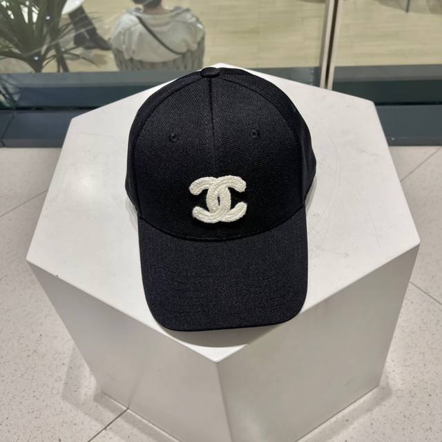 2023 Chanel 香奈儿春夏新款原单棒球帽 精致純也格调很有感觉 很酷很时尚 专柜断货热门 质量超赞帽子渔夫帽棒球帽针织帽