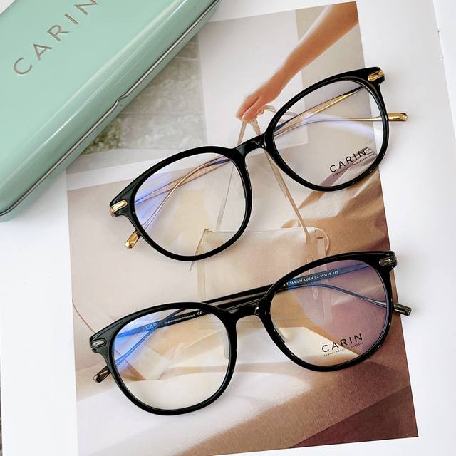 Carin Lush Titanium 超轻板材纯钛镜架 不仅好看 还很适合配镜 Size 50-19-145 眼镜墨镜太阳镜