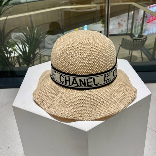 Chanel香奈儿草桶帽 官方新款 跑量