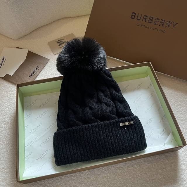 Burberry巴宝莉秋冬新款冷帽 毛线帽 跑量5个色