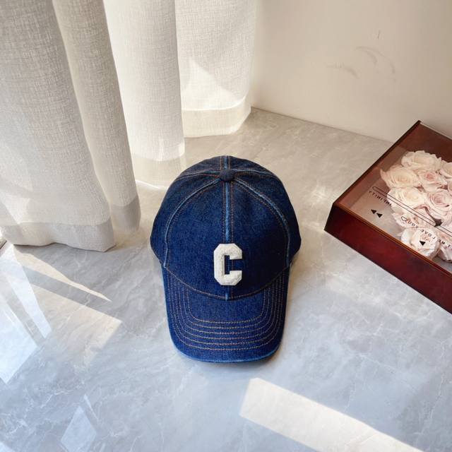 高品质 Celin -Logo字母棒球帽 超百搭日常搭配 一切皆可混搭棒球帽