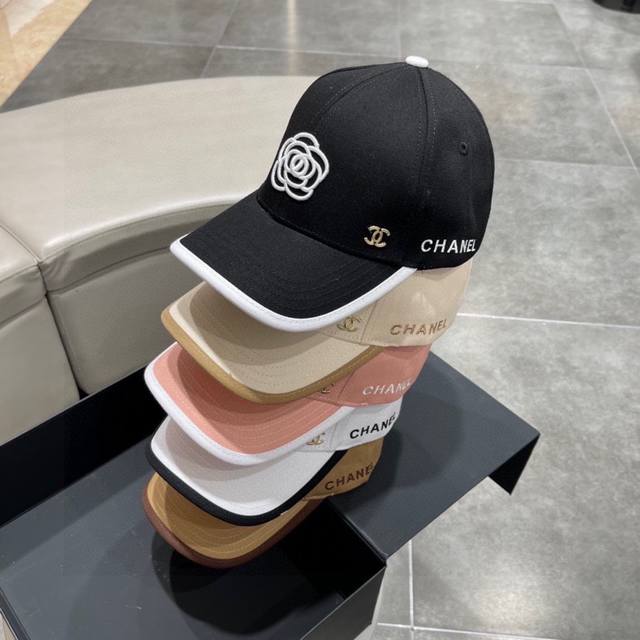 Chanel 香奈儿 2023早春新款原单棒球帽鸭舌棒球帽简约大气休闲时尚潮流又有范百搭款