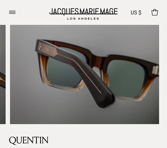 Jacques Marie Magmodel Quentin Size 50口22配送盒子