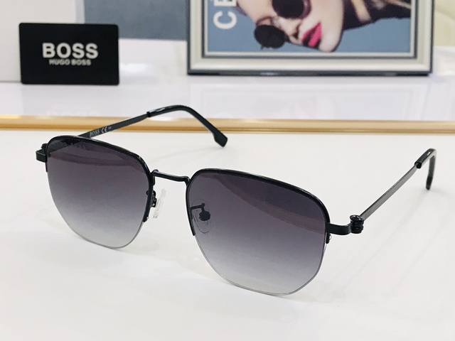 Boss 1538 Size 55口18-145 太阳眼镜 高品质 经典不过时框型 L品质优良