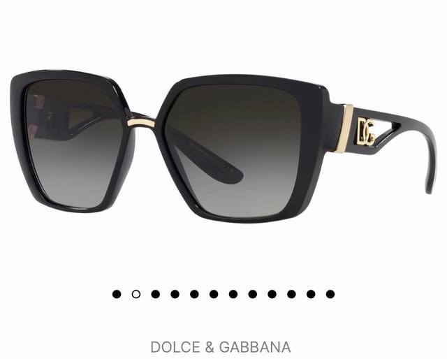 Dolce & Gabbanx DxG新款太阳镜 Model Dg6141 Size 56口17-145 Ddd