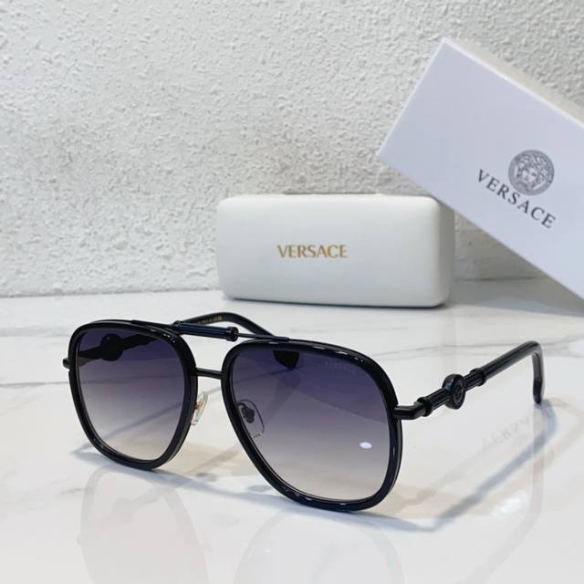 Versacemodel:Ve6740Size:60口17-145眼镜墨镜太阳镜 Ddd