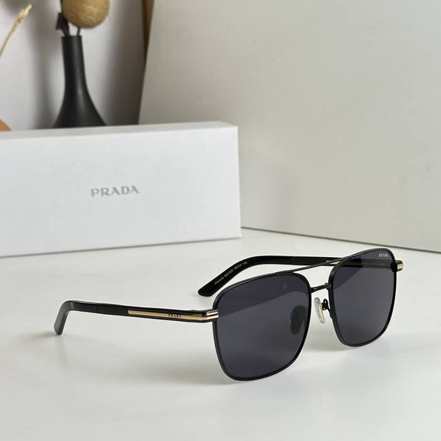 Pradx 普拉x达新款太阳镜 Model Spr A56 Size 60口15-115眼镜墨镜太阳镜 Ddd
