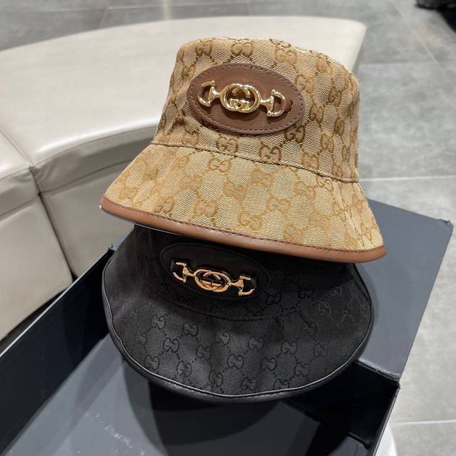 Gucci 2023新款简约棒球帽 很潮 休闲运动款 经典制作 超级好搭衣服 帽子渔夫帽棒球帽针织帽 Ddd